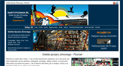 Desktop Screenshot of nartypoznan.pl